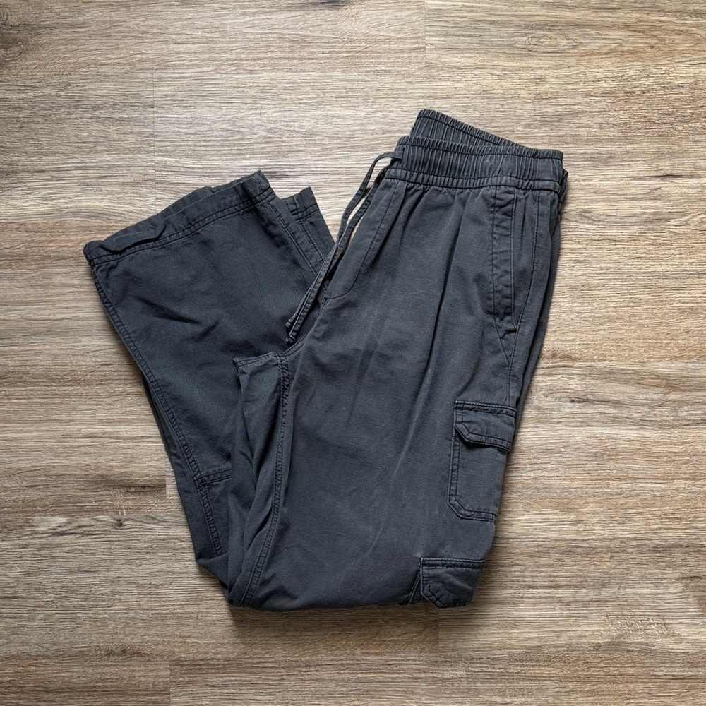 Old Navy Casual Charcoal Cargo Pants